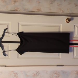 Black slip dress size large worn once